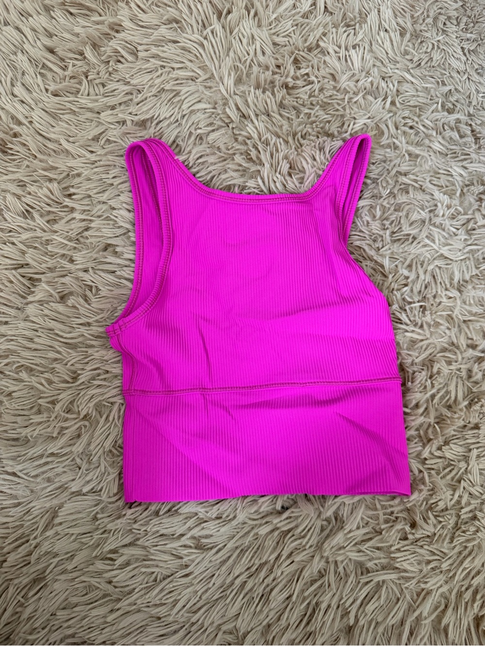 Lululemon NWOT Power Pivot Tank - Sonic Pink Size 0